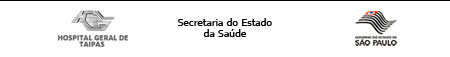 Apoio Hospital Geral de Taipas , secretaria do Estado de são Paulo e Estado de São Paulo